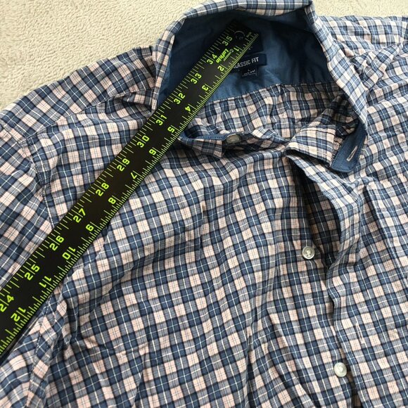 George Mens Shirt Large Lot of Three Classic Plaid Long Sleeve Button Down Y2K - Picture 10 of 15
